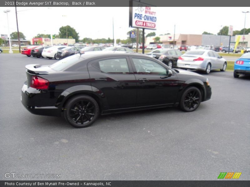 Black / Black 2013 Dodge Avenger SXT Blacktop