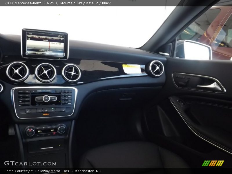 Mountain Gray Metallic / Black 2014 Mercedes-Benz CLA 250