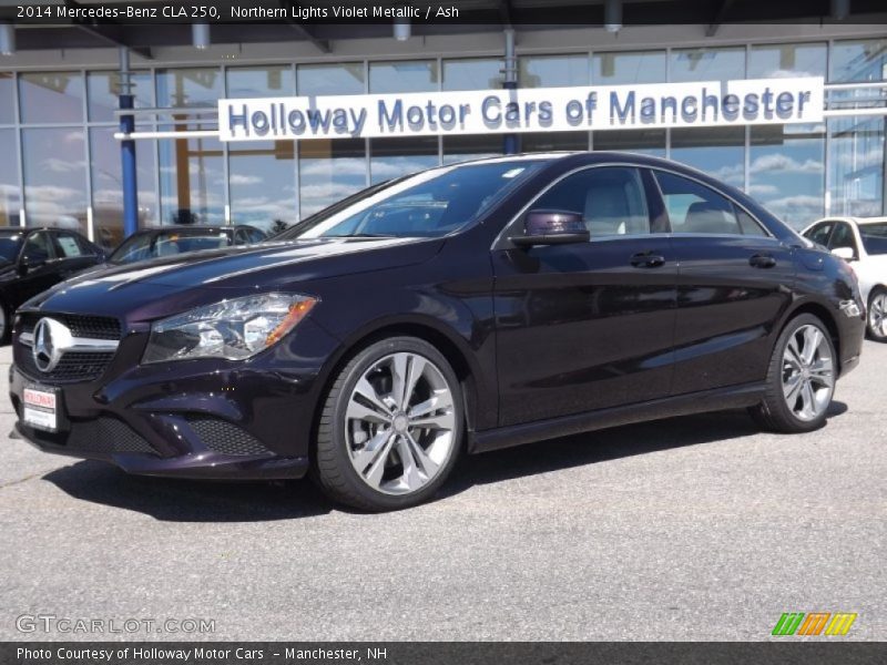 Northern Lights Violet Metallic / Ash 2014 Mercedes-Benz CLA 250