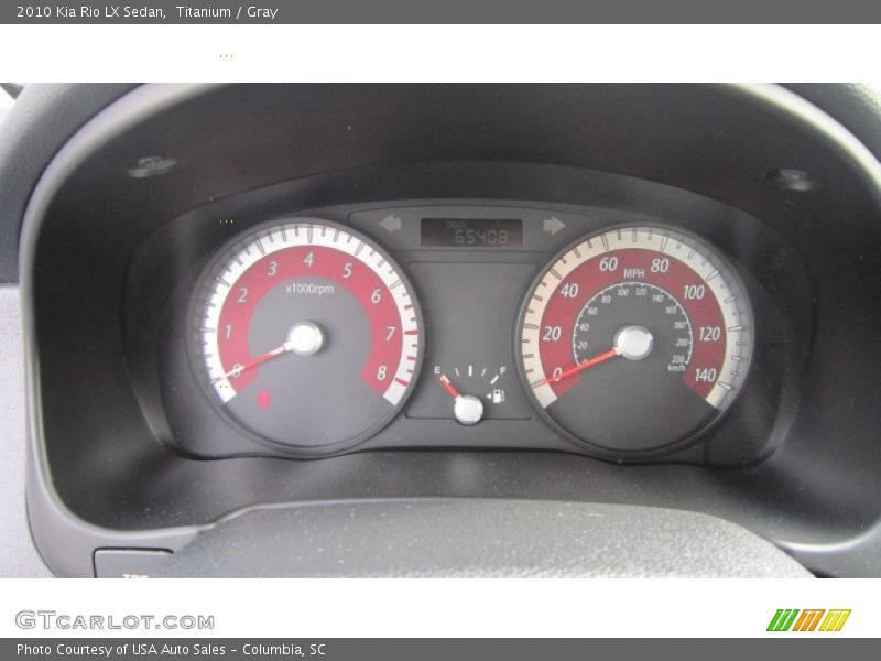 Titanium / Gray 2010 Kia Rio LX Sedan
