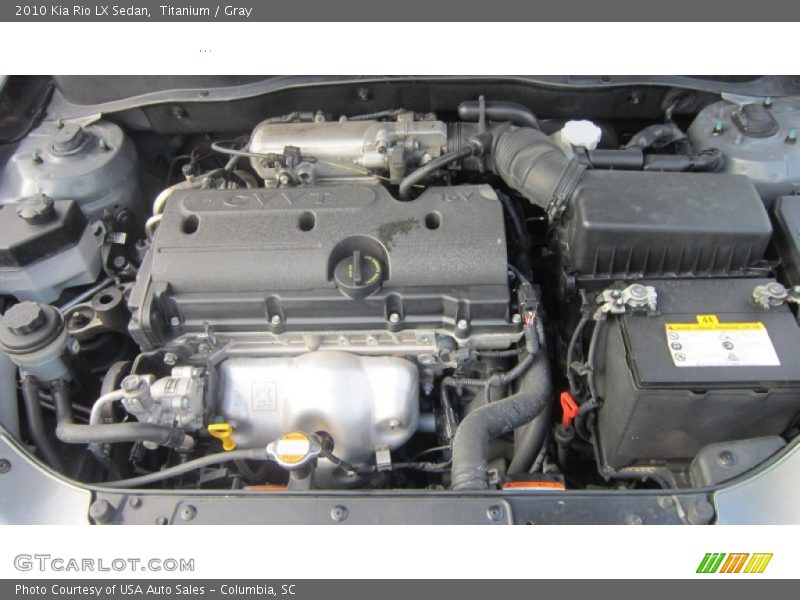 Titanium / Gray 2010 Kia Rio LX Sedan