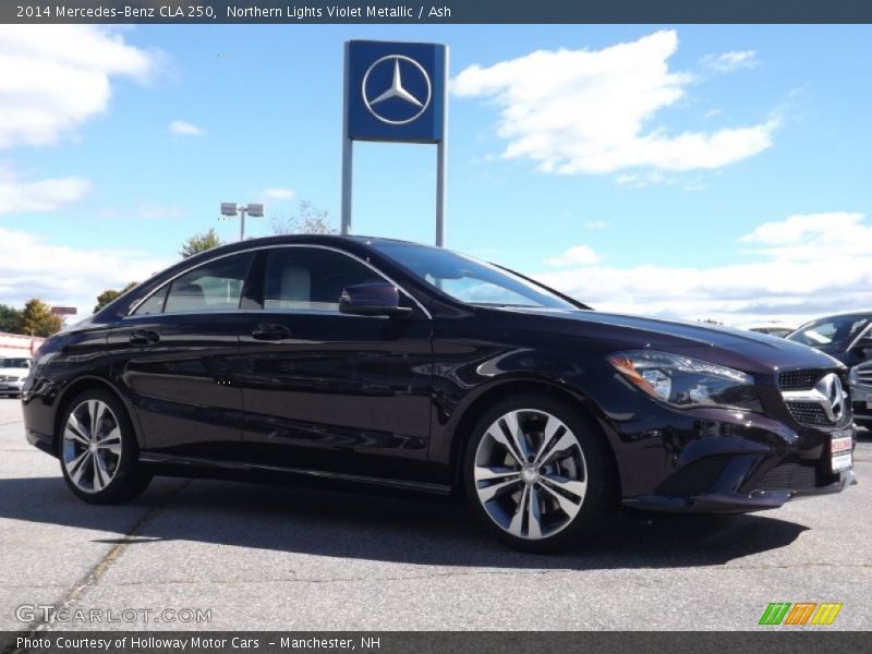  2014 CLA 250 Northern Lights Violet Metallic