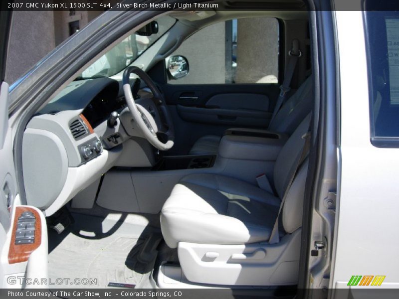 Silver Birch Metallic / Light Titanium 2007 GMC Yukon XL 1500 SLT 4x4