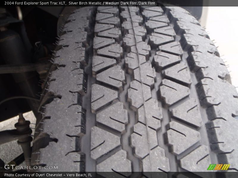 Silver Birch Metallic / Medium Dark Flint/Dark Flint 2004 Ford Explorer Sport Trac XLT