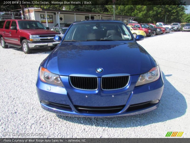 Montego Blue Metallic / Black 2008 BMW 3 Series 328xi Sedan