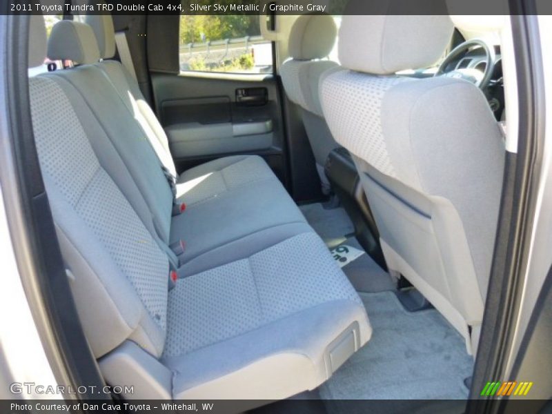 Silver Sky Metallic / Graphite Gray 2011 Toyota Tundra TRD Double Cab 4x4