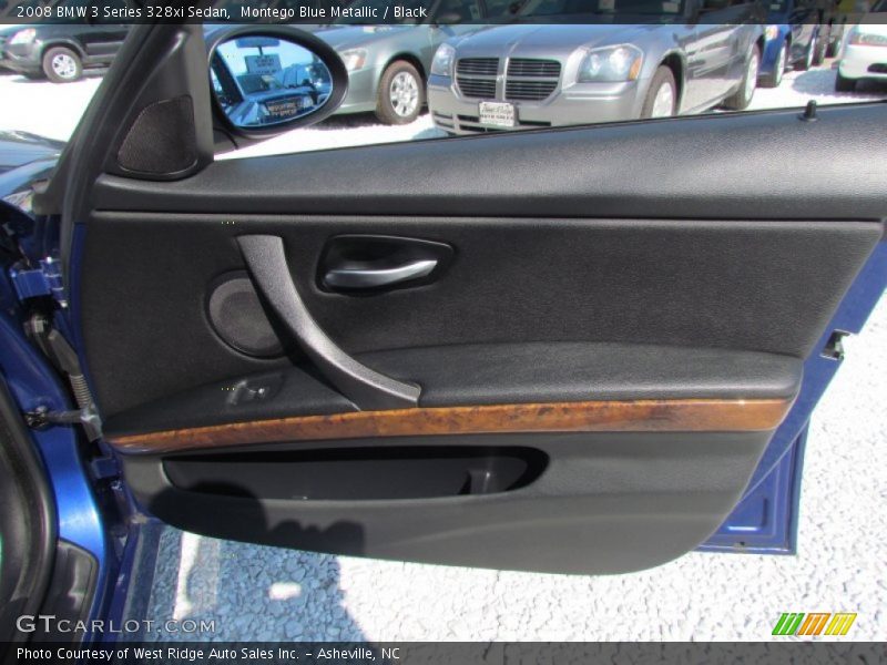 Montego Blue Metallic / Black 2008 BMW 3 Series 328xi Sedan