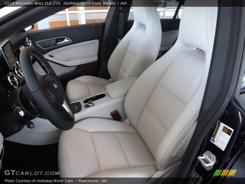 Front Seat of 2014 CLA 250