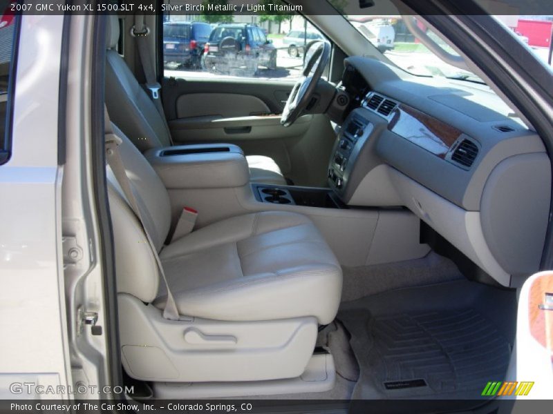 Silver Birch Metallic / Light Titanium 2007 GMC Yukon XL 1500 SLT 4x4