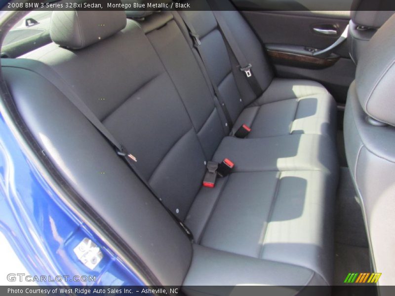 Montego Blue Metallic / Black 2008 BMW 3 Series 328xi Sedan