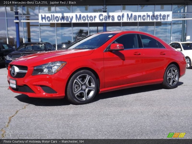 Jupiter Red / Black 2014 Mercedes-Benz CLA 250