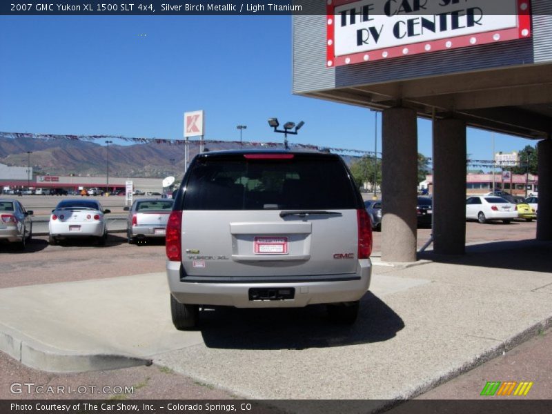Silver Birch Metallic / Light Titanium 2007 GMC Yukon XL 1500 SLT 4x4