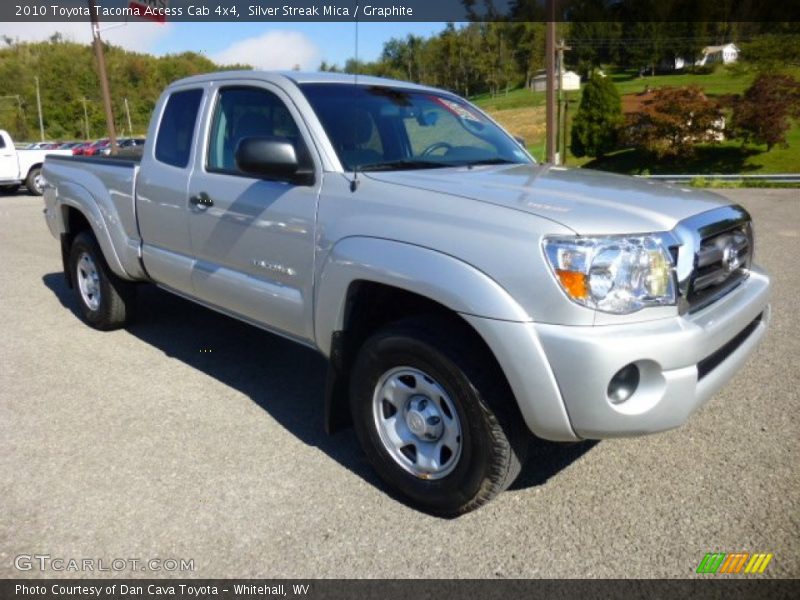 Silver Streak Mica / Graphite 2010 Toyota Tacoma Access Cab 4x4