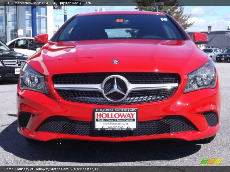 Jupiter Red / Black 2014 Mercedes-Benz CLA 250