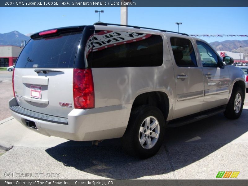 Silver Birch Metallic / Light Titanium 2007 GMC Yukon XL 1500 SLT 4x4