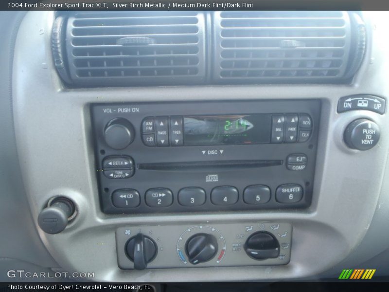 Silver Birch Metallic / Medium Dark Flint/Dark Flint 2004 Ford Explorer Sport Trac XLT