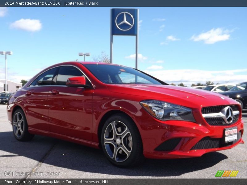 Jupiter Red / Black 2014 Mercedes-Benz CLA 250