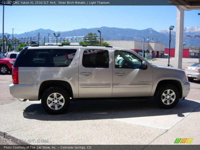 Silver Birch Metallic / Light Titanium 2007 GMC Yukon XL 1500 SLT 4x4