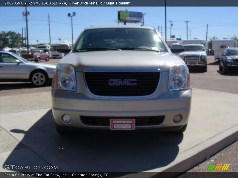 Silver Birch Metallic / Light Titanium 2007 GMC Yukon XL 1500 SLT 4x4