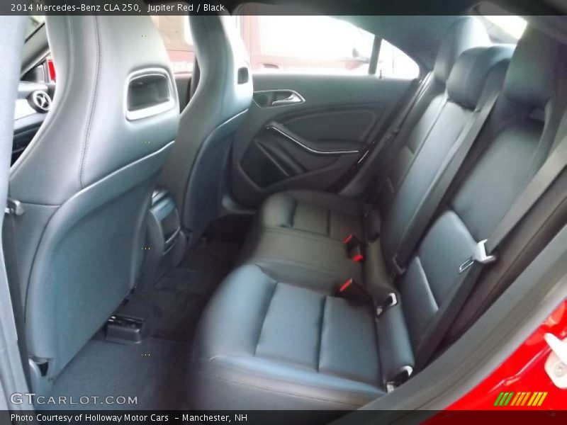 Rear Seat of 2014 CLA 250
