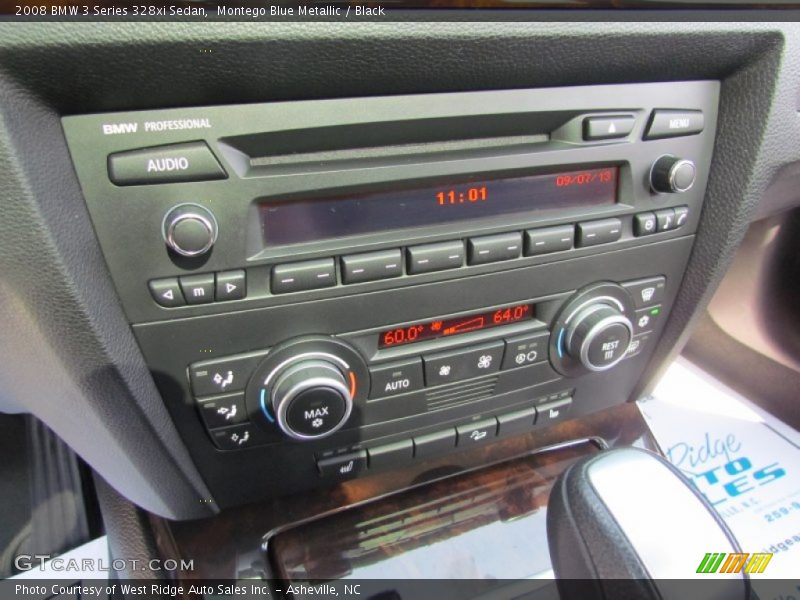 Montego Blue Metallic / Black 2008 BMW 3 Series 328xi Sedan