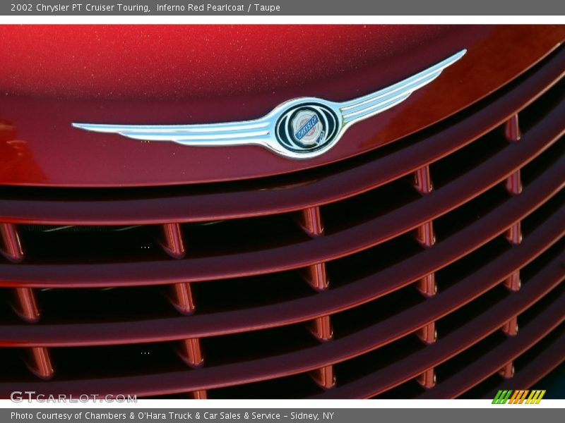 Inferno Red Pearlcoat / Taupe 2002 Chrysler PT Cruiser Touring