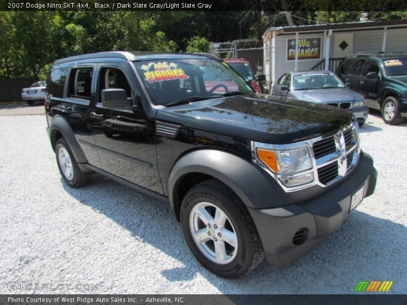 Black / Dark Slate Gray/Light Slate Gray 2007 Dodge Nitro SXT 4x4