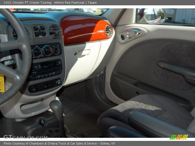 Inferno Red Pearlcoat / Taupe 2002 Chrysler PT Cruiser Touring