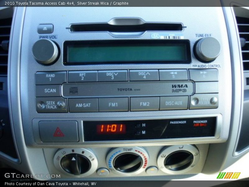 Silver Streak Mica / Graphite 2010 Toyota Tacoma Access Cab 4x4