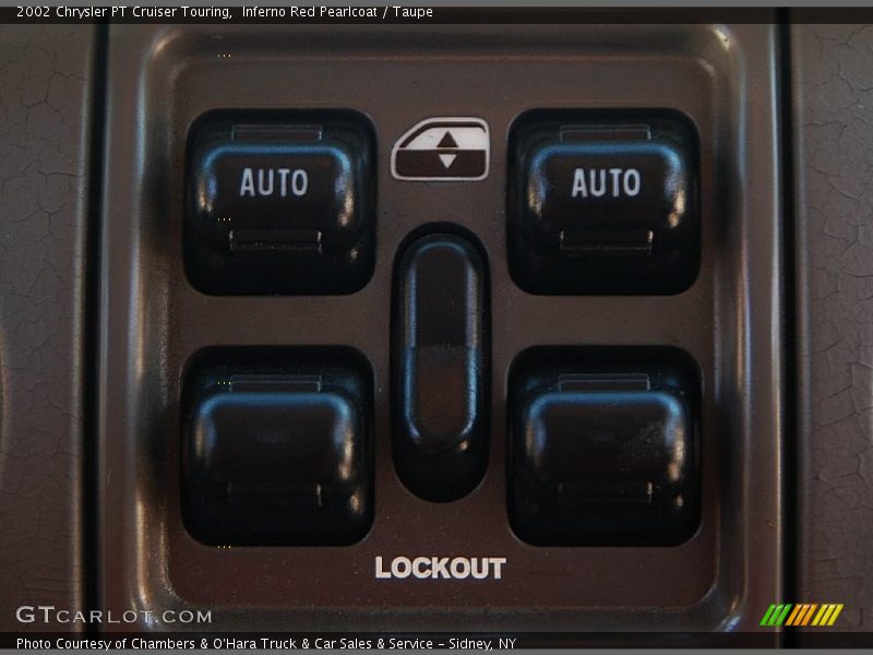 Inferno Red Pearlcoat / Taupe 2002 Chrysler PT Cruiser Touring