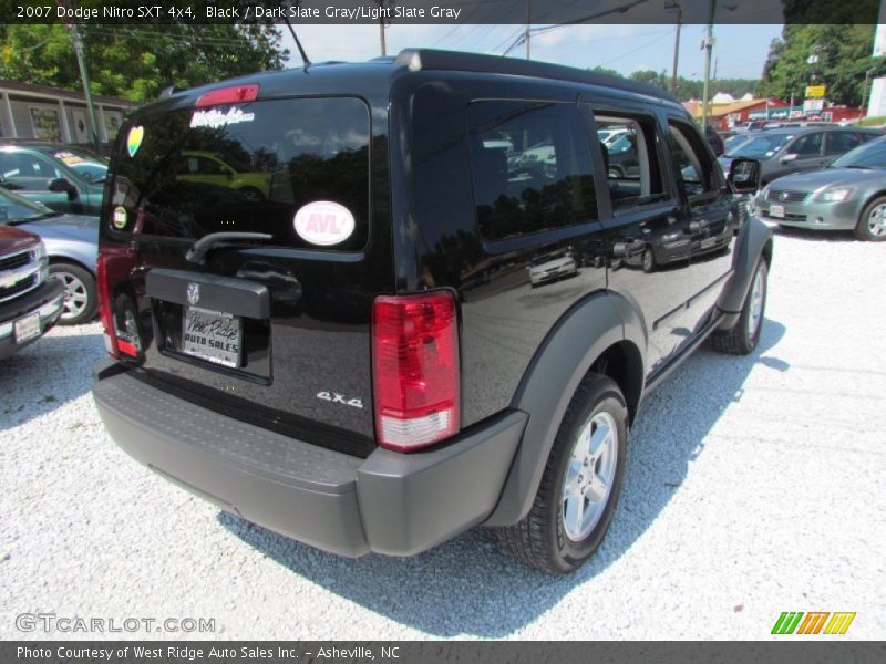 Black / Dark Slate Gray/Light Slate Gray 2007 Dodge Nitro SXT 4x4