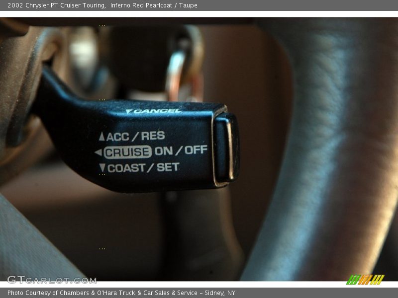Inferno Red Pearlcoat / Taupe 2002 Chrysler PT Cruiser Touring