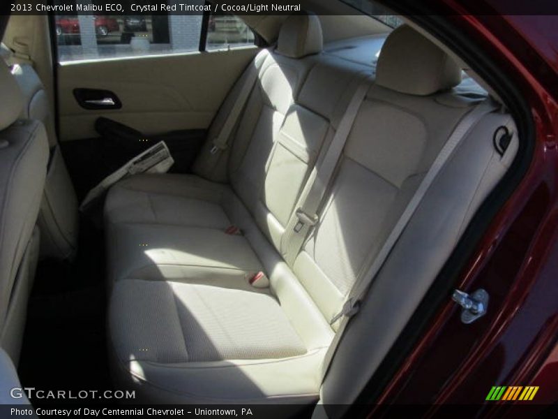 Crystal Red Tintcoat / Cocoa/Light Neutral 2013 Chevrolet Malibu ECO