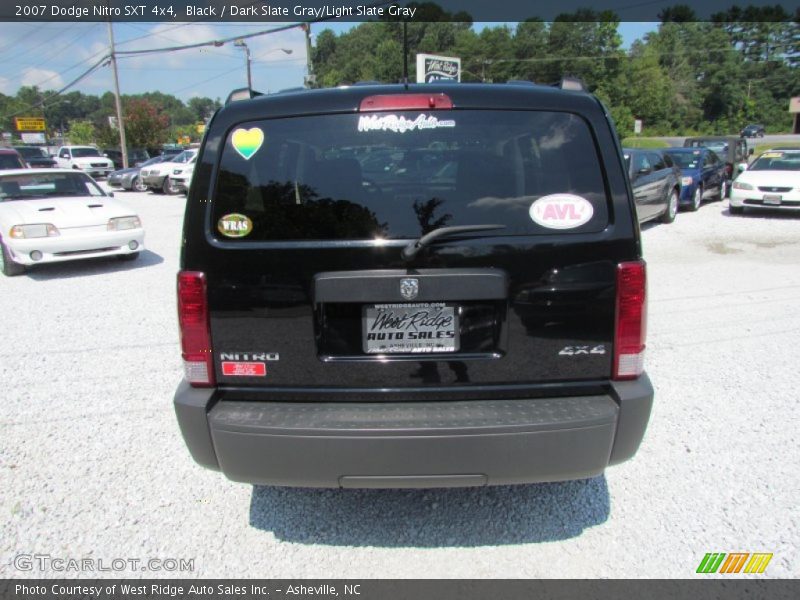Black / Dark Slate Gray/Light Slate Gray 2007 Dodge Nitro SXT 4x4