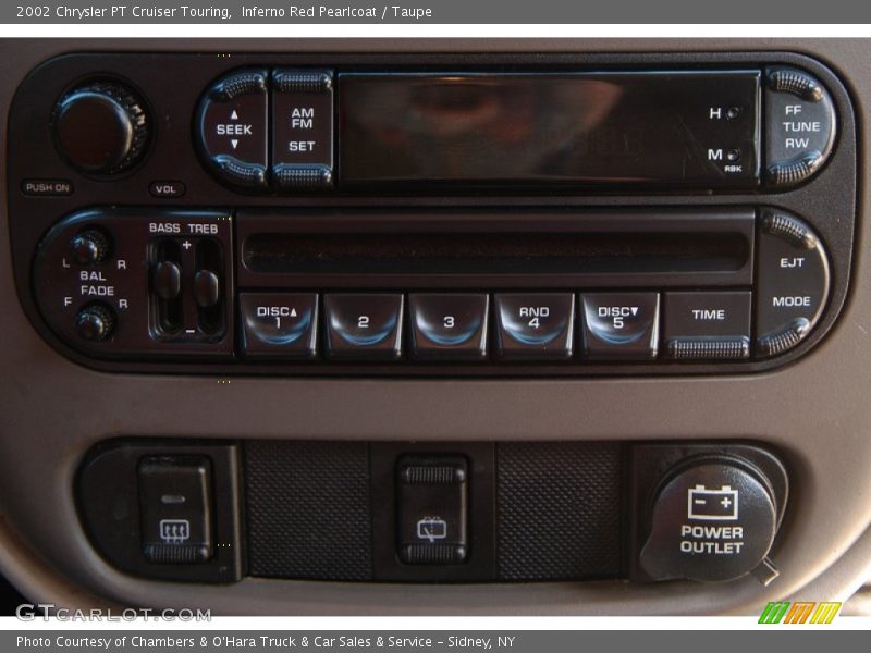 Inferno Red Pearlcoat / Taupe 2002 Chrysler PT Cruiser Touring