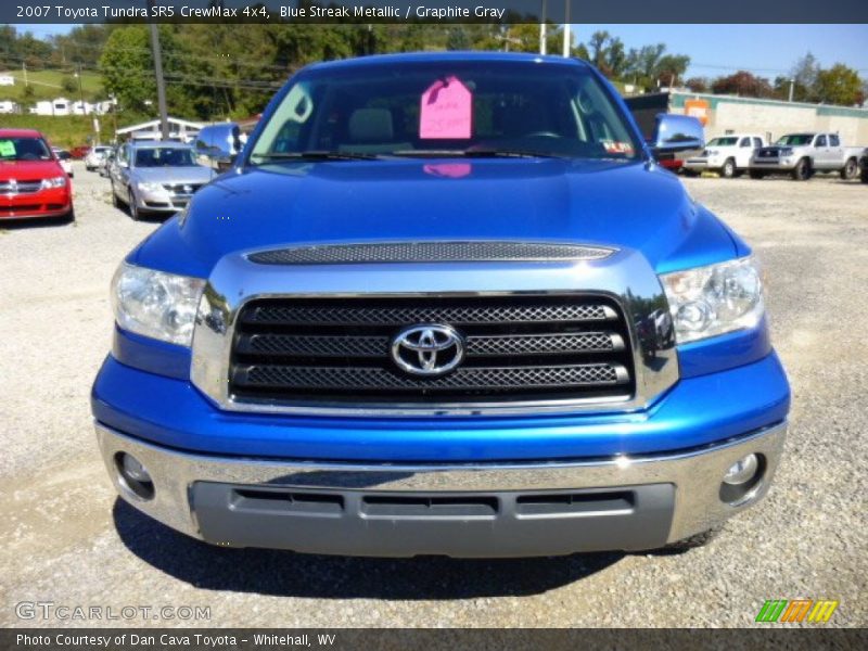 Blue Streak Metallic / Graphite Gray 2007 Toyota Tundra SR5 CrewMax 4x4