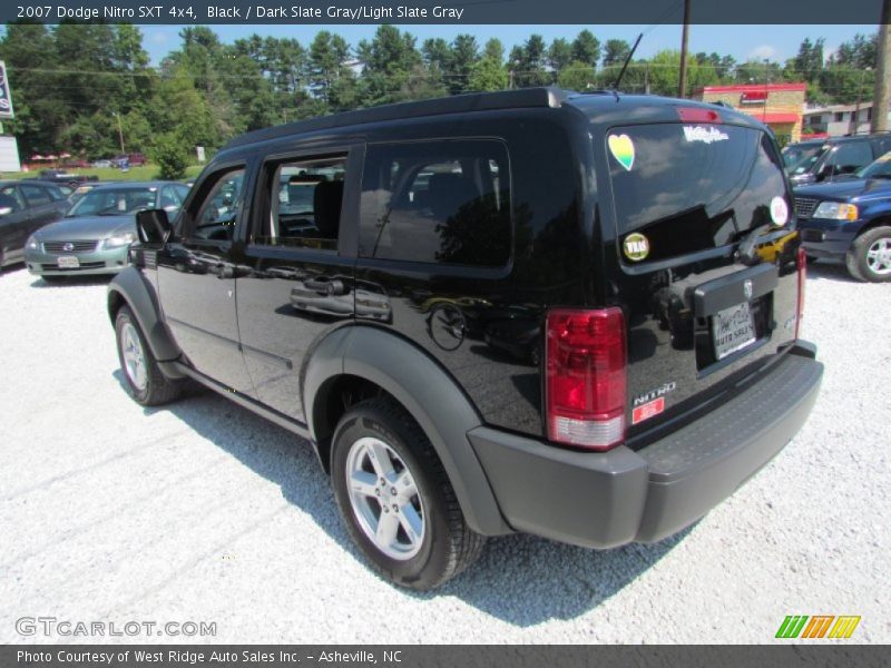 Black / Dark Slate Gray/Light Slate Gray 2007 Dodge Nitro SXT 4x4