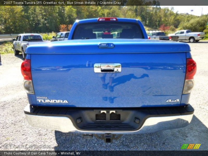 Blue Streak Metallic / Graphite Gray 2007 Toyota Tundra SR5 CrewMax 4x4