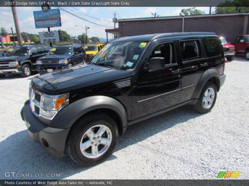 Black / Dark Slate Gray/Light Slate Gray 2007 Dodge Nitro SXT 4x4