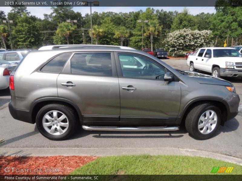 Tuscan Olive / Gray 2013 Kia Sorento LX V6
