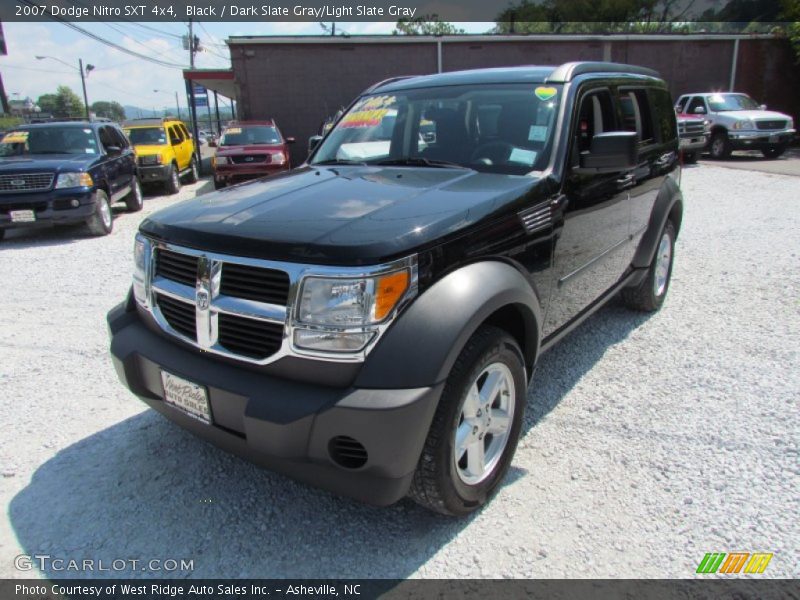 Black / Dark Slate Gray/Light Slate Gray 2007 Dodge Nitro SXT 4x4