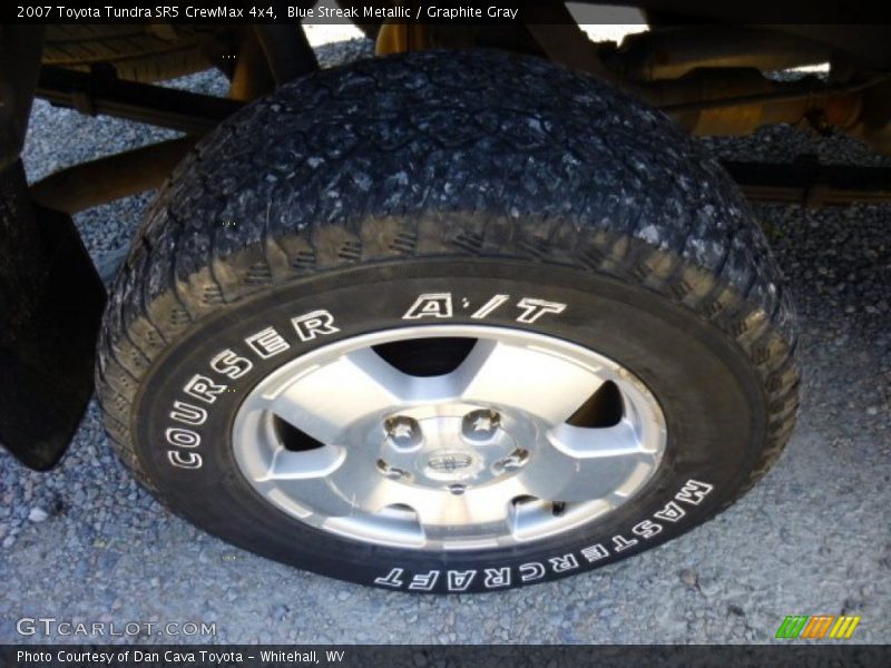 Blue Streak Metallic / Graphite Gray 2007 Toyota Tundra SR5 CrewMax 4x4