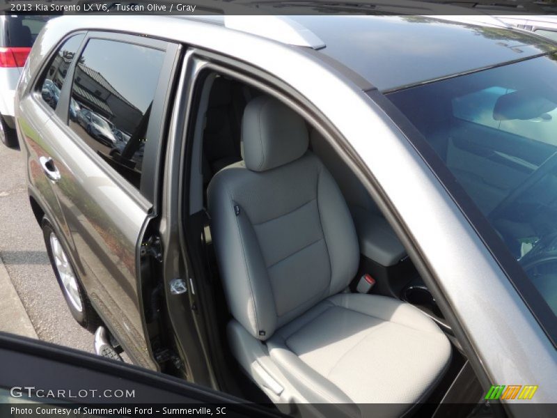 Tuscan Olive / Gray 2013 Kia Sorento LX V6