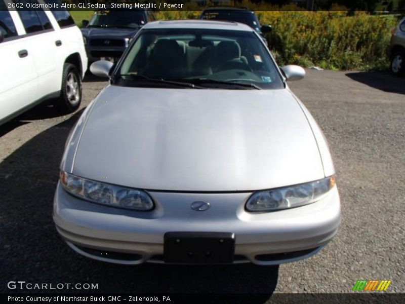 Sterling Metallic / Pewter 2002 Oldsmobile Alero GL Sedan