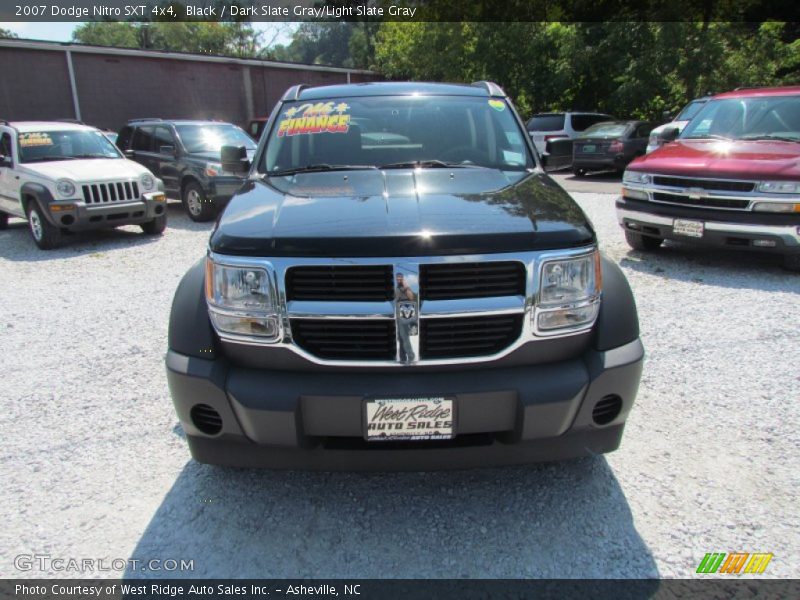 Black / Dark Slate Gray/Light Slate Gray 2007 Dodge Nitro SXT 4x4