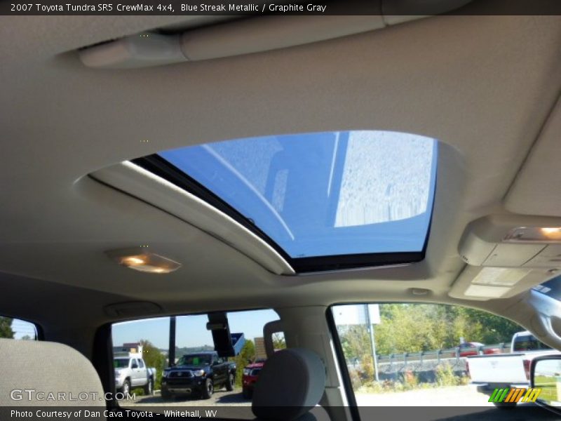 Blue Streak Metallic / Graphite Gray 2007 Toyota Tundra SR5 CrewMax 4x4