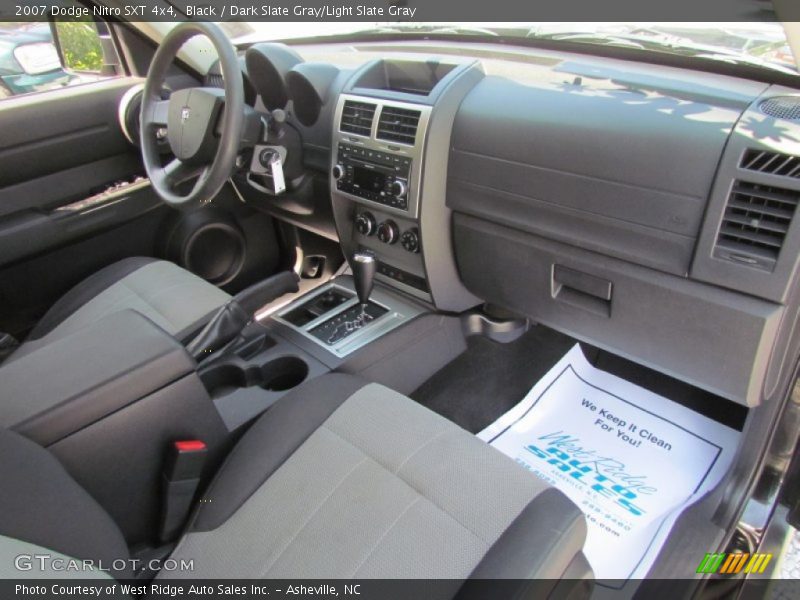 Black / Dark Slate Gray/Light Slate Gray 2007 Dodge Nitro SXT 4x4