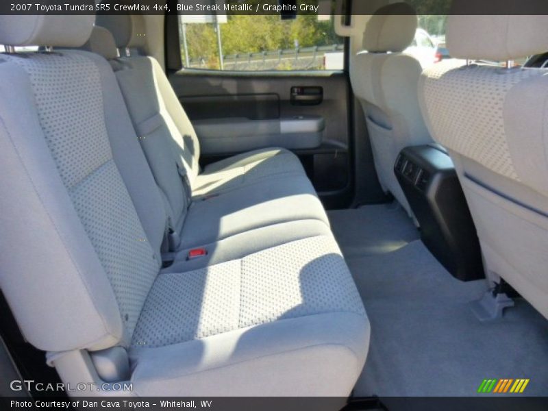 Blue Streak Metallic / Graphite Gray 2007 Toyota Tundra SR5 CrewMax 4x4