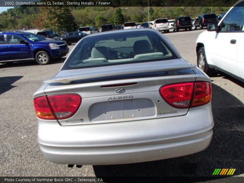 Sterling Metallic / Pewter 2002 Oldsmobile Alero GL Sedan