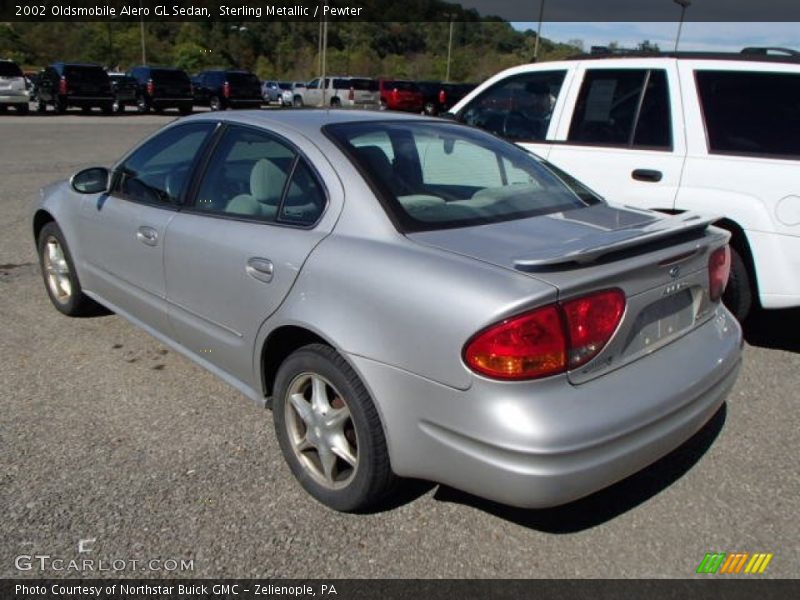 Sterling Metallic / Pewter 2002 Oldsmobile Alero GL Sedan